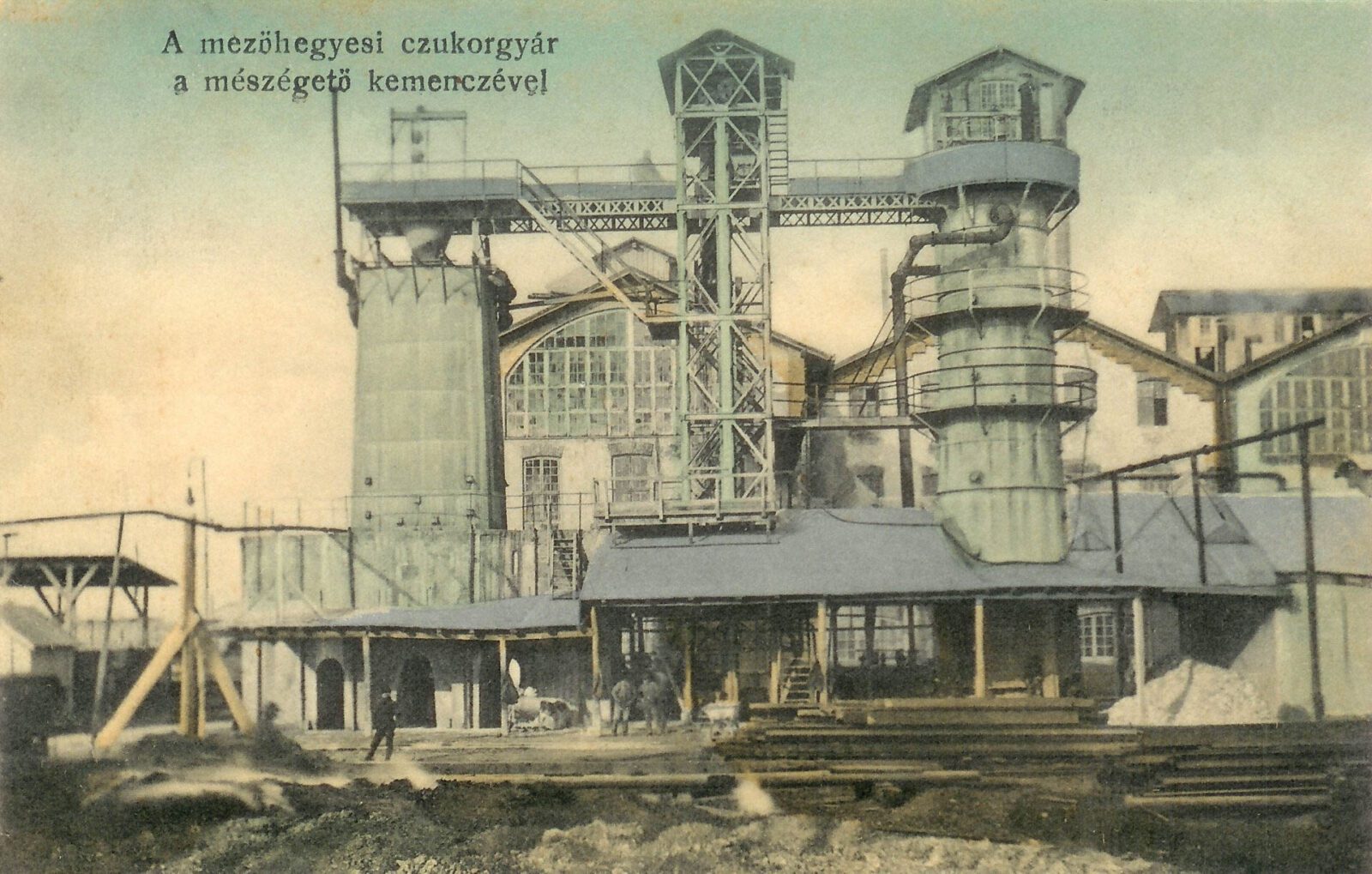 A cukorgyári mészégető kemence